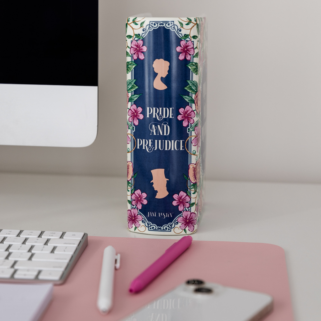 Vase - Book - Pride & Prejudice 2 - 5.5”x8”x2.5”