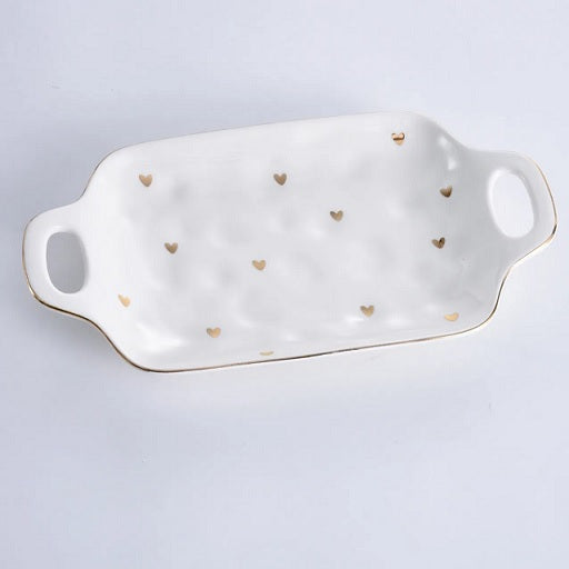 Tray - Heart To Heart - Tray With Handles
