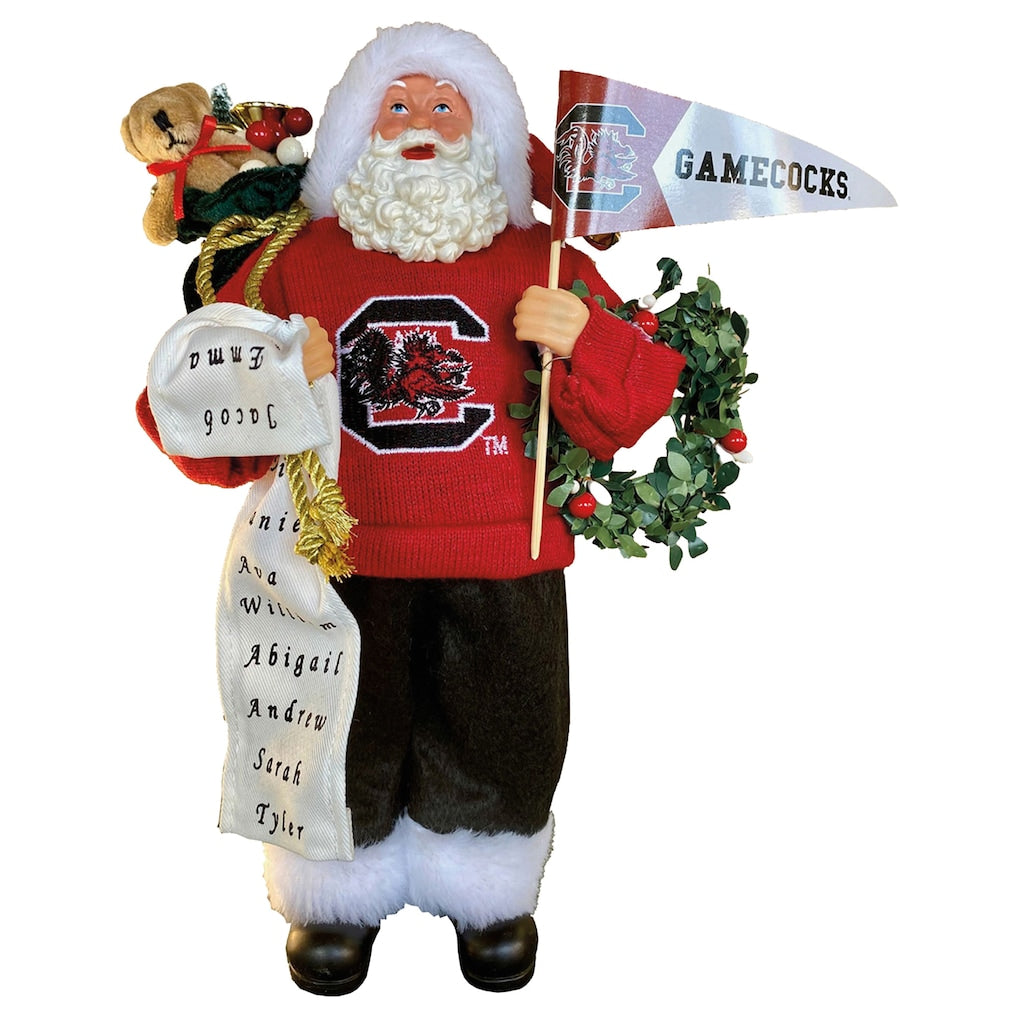 South Carolina Proud Santa 12" Figurine