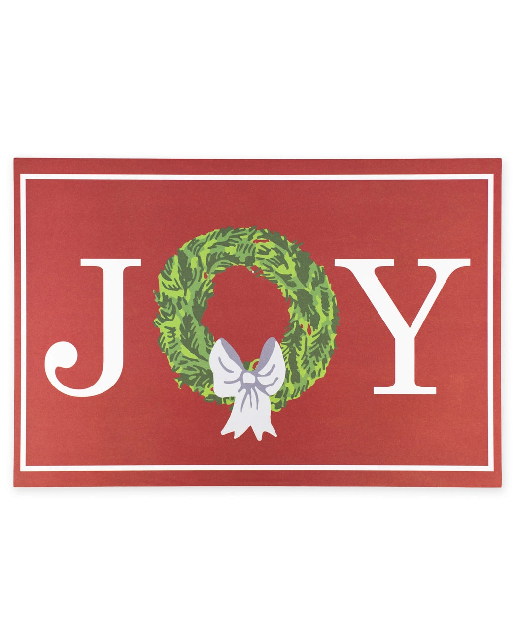 Placemats - Grand Joy Wreath - Paper - Set of 25