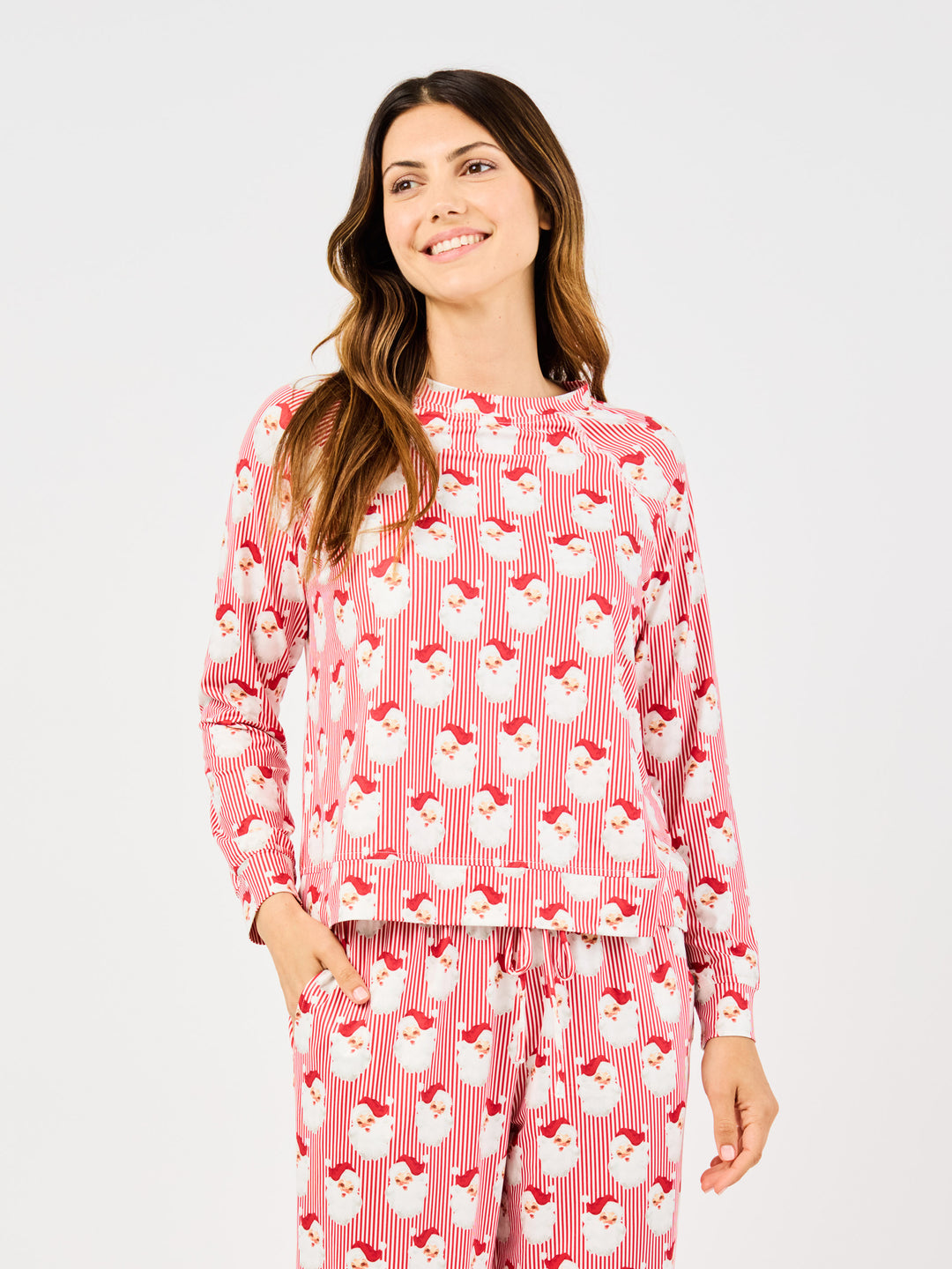 Seasonal - Apparel - Pajamas - Santa Baby - Annie Pant Set - Large