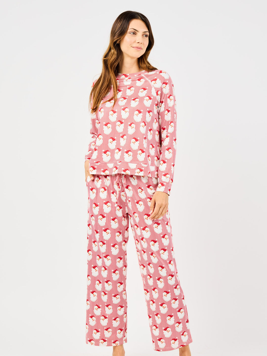 Seasonal - Apparel - Pajamas - Santa Baby - Annie Pant Set - Large
