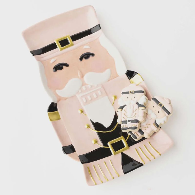 Seasonal - Platter - Nutcracker - Pink