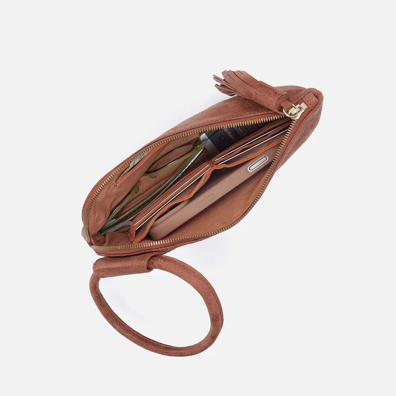 Accessories - Wristlet - Sable - Burnished Saddle