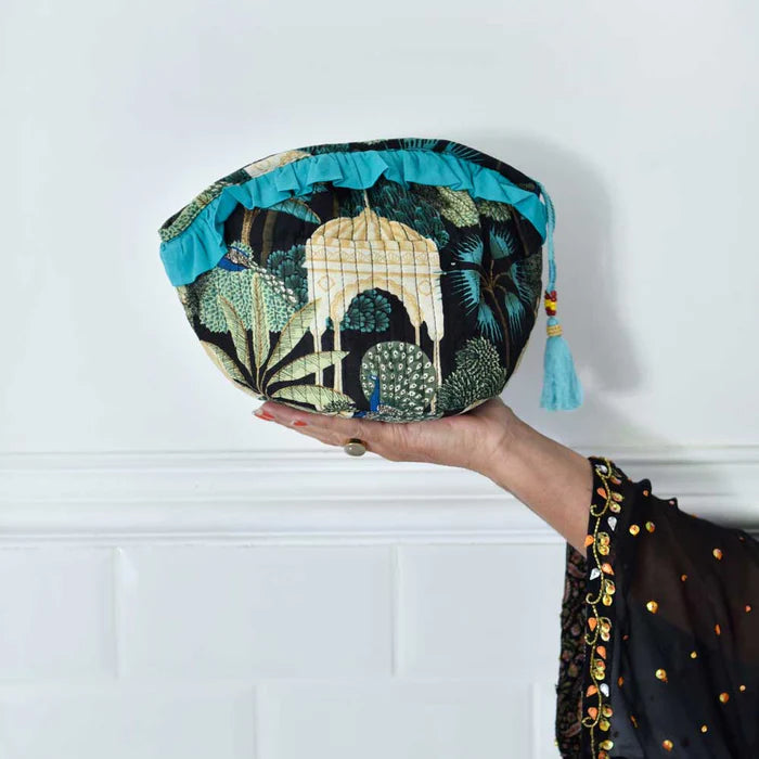 Accessories - Balloon Wash Bag - Pagoda Garden