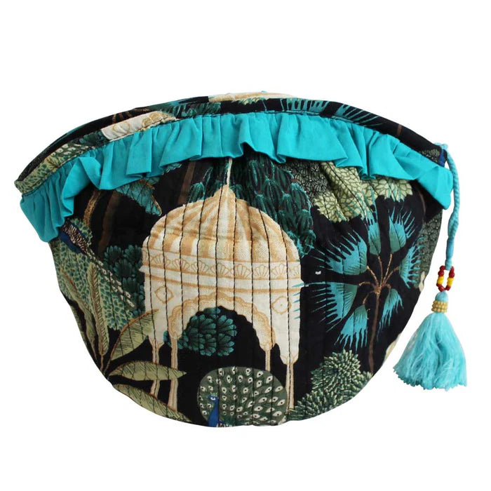 Accessories - Balloon Wash Bag - Pagoda Garden