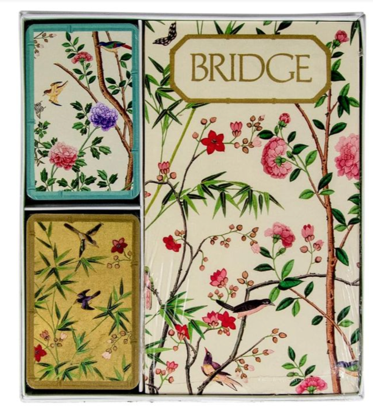 Games - Bridge Card Set - Chinese Wallpaper - Chatsworth