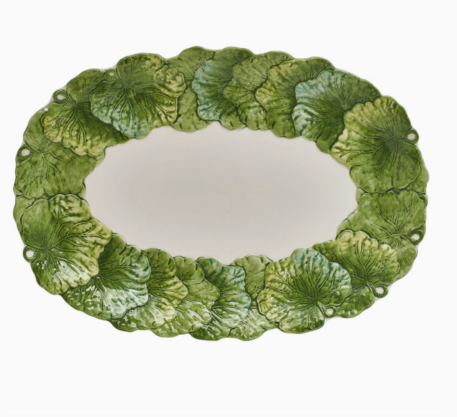 Platter - La Fleur Leaf - 15"