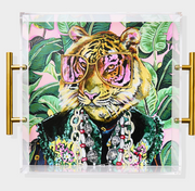 Toby The Tiger Large Acrylic Serving Tray