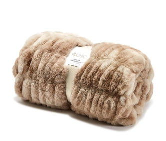 Household - Blanket - Marbled Faux Fur - 50”x60”