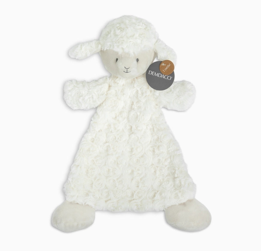 Children - Rattle Blankie - Dolly Lamb