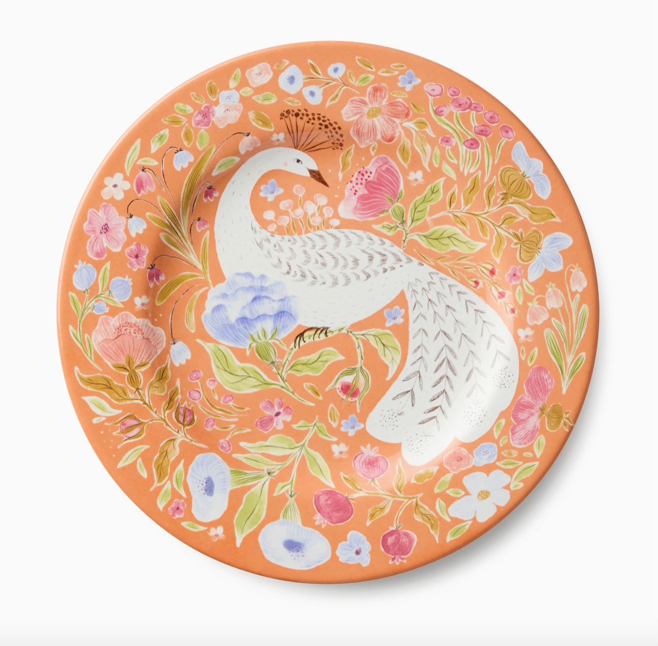 Home - Salad Plate - Menagerie Ceramic - Set of 4 - 9"