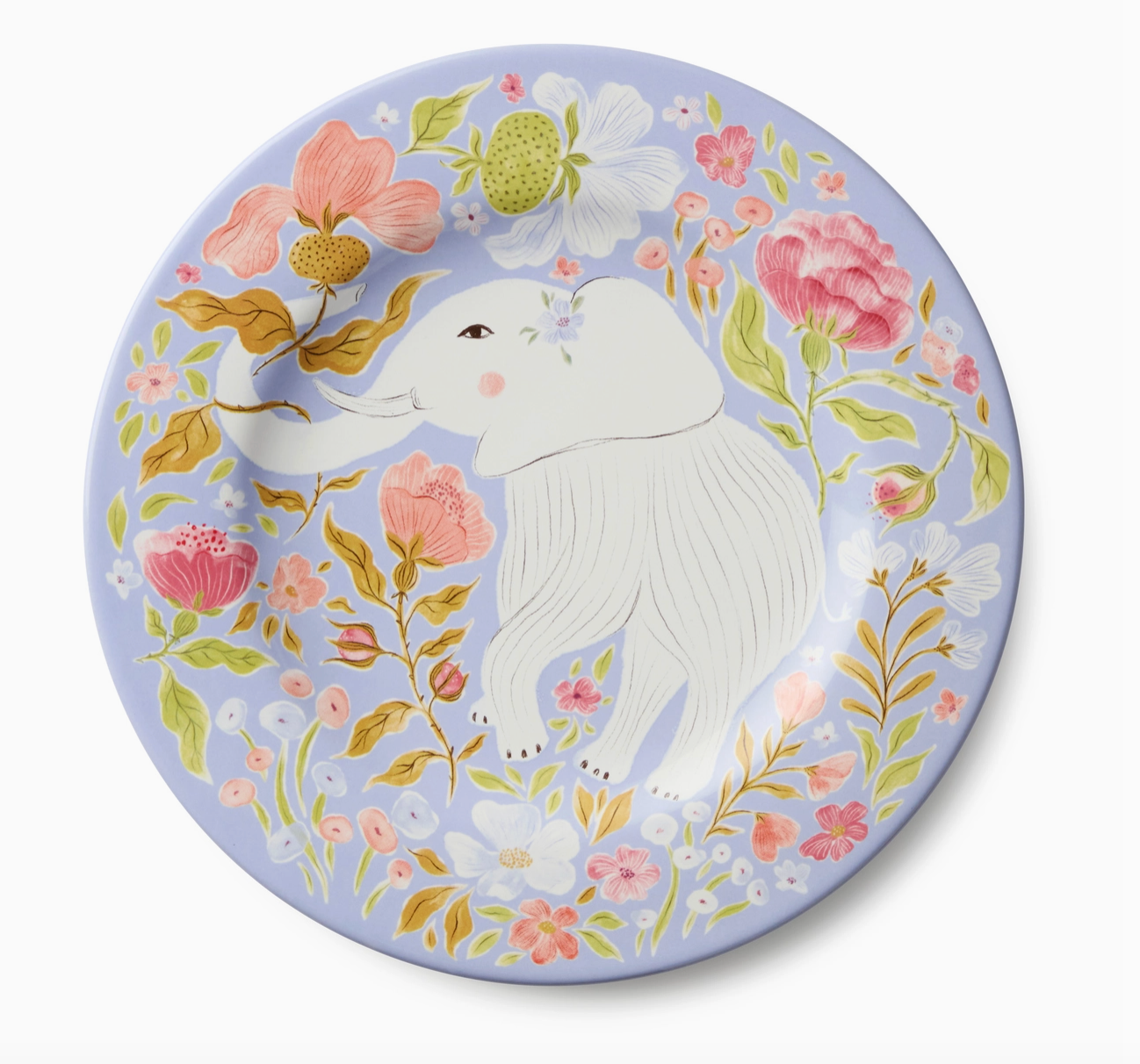 Home - Salad Plate - Menagerie Ceramic - Set of 4 - 9"
