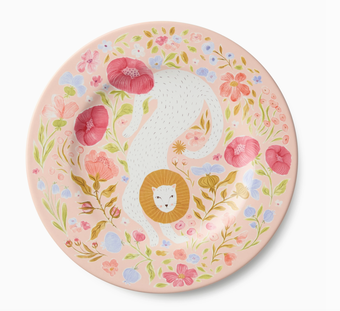 Home - Salad Plate - Menagerie Ceramic - Set of 4 - 9"
