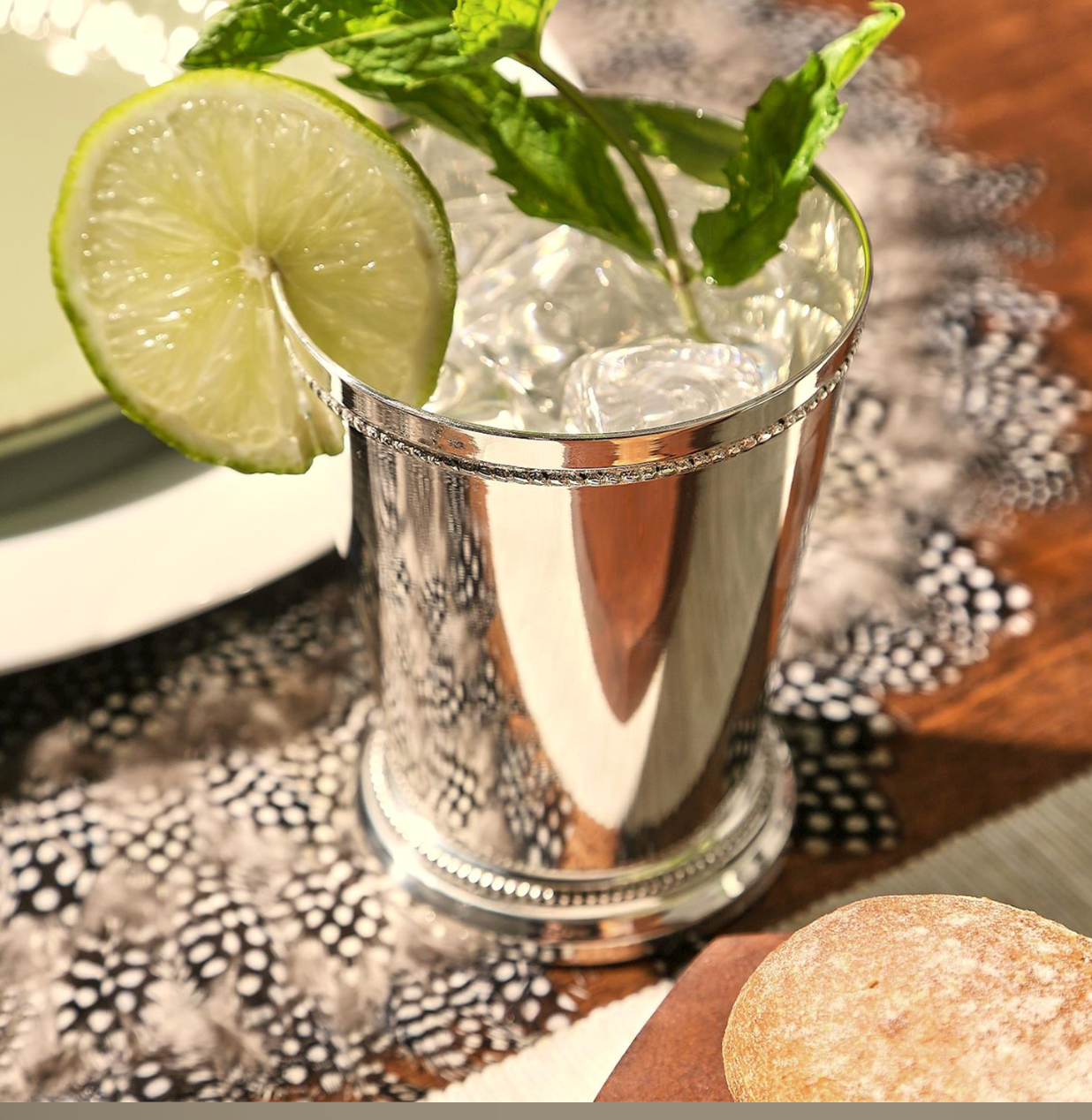 Home - Silver Cups - Mint Julip - Set/4