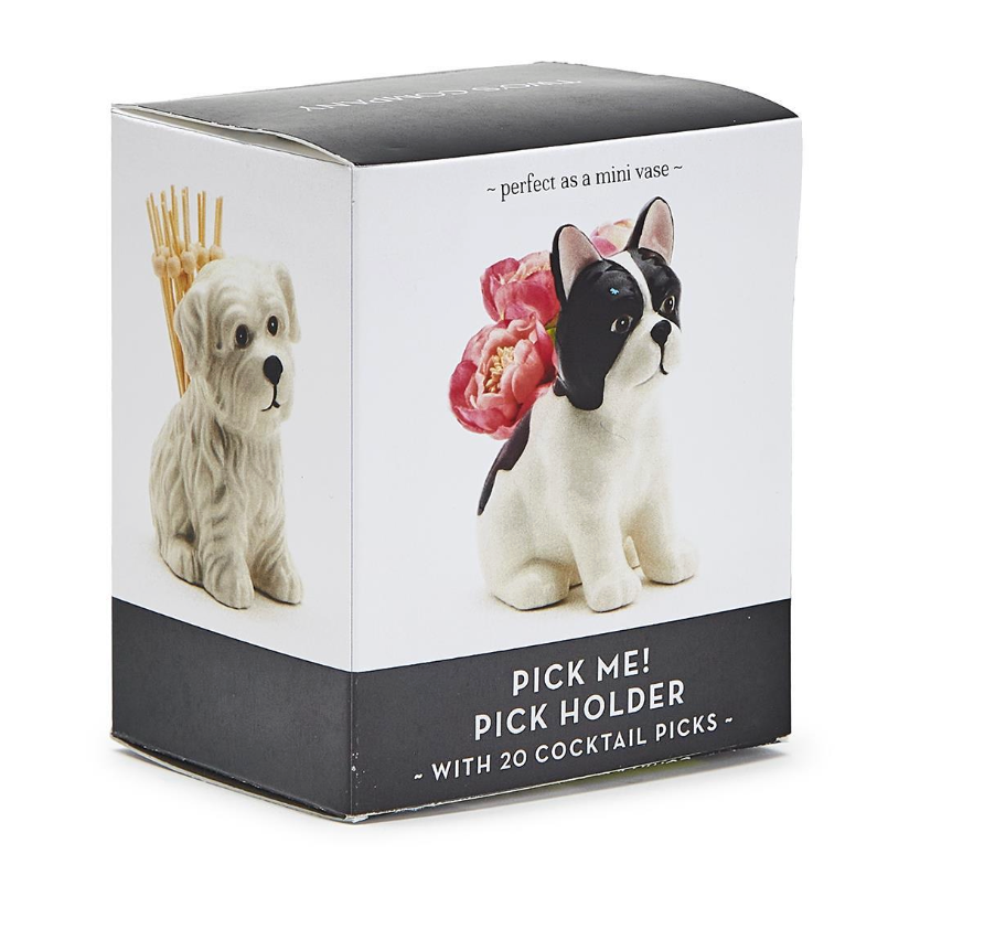 Cocktail Pick Holder - Pick Me Dog