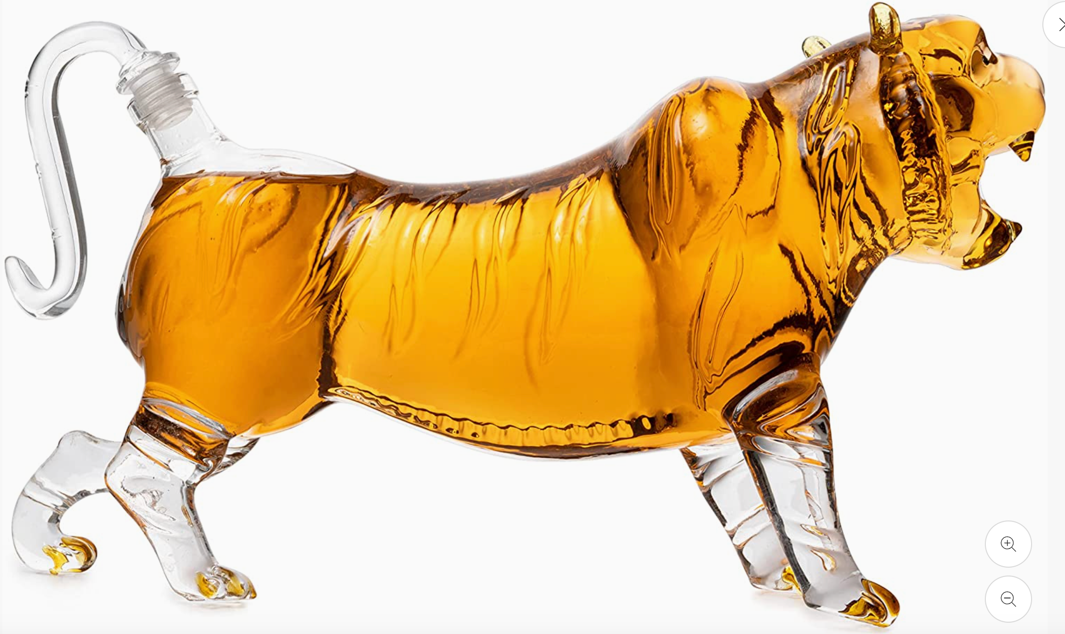 Tiger Glass Spirits Decanter – Gameday Barware