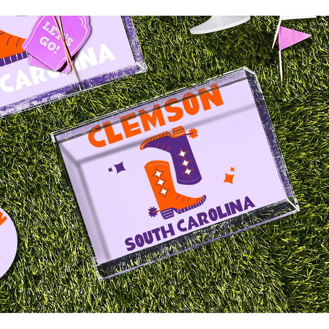 Clemson Kickoff Acrylic Tray