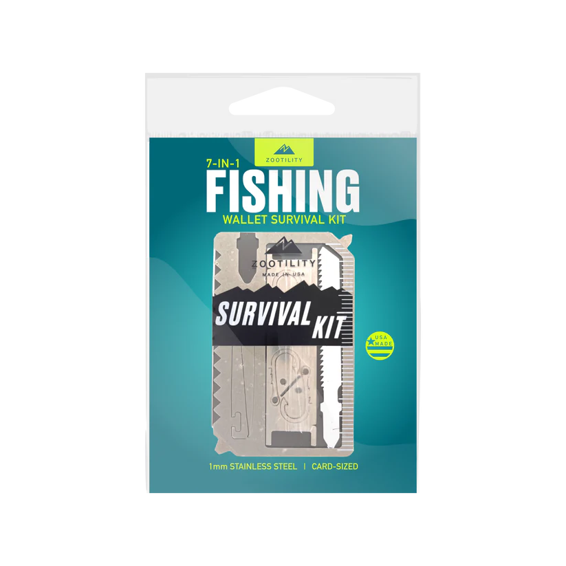 Men - Survival Kit - Fishing - 7 in 1