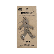 Men - Multi-tool Keychain - Bigfoot - 11 in 1