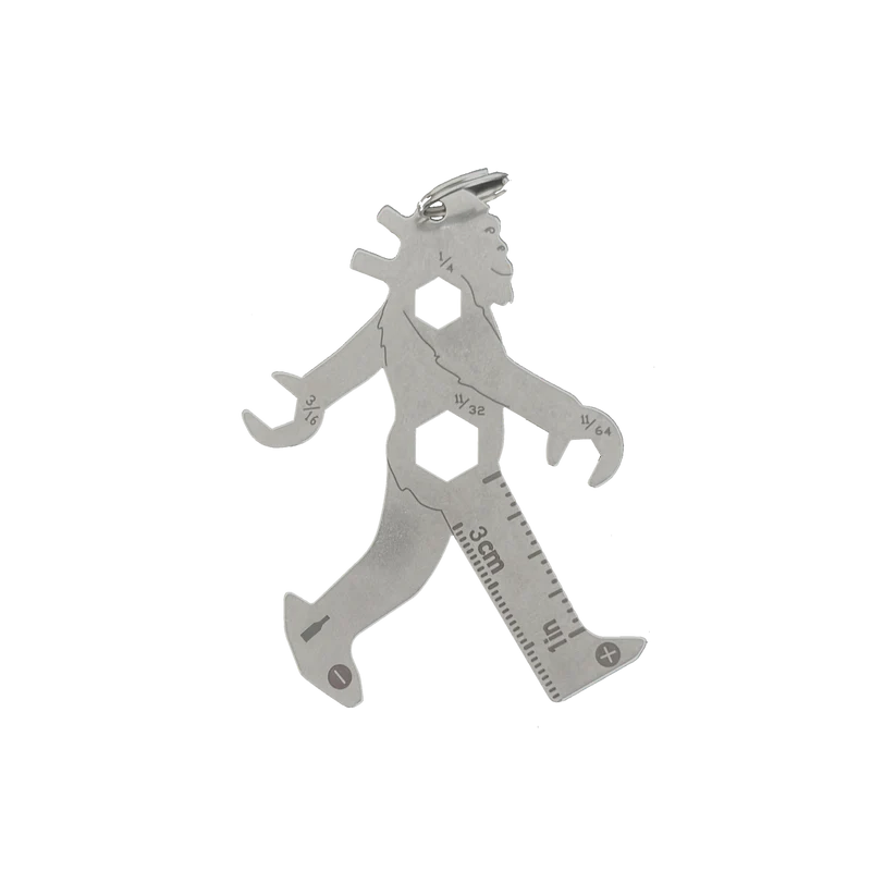 Men - Multi-tool Keychain - Bigfoot - 11 in 1