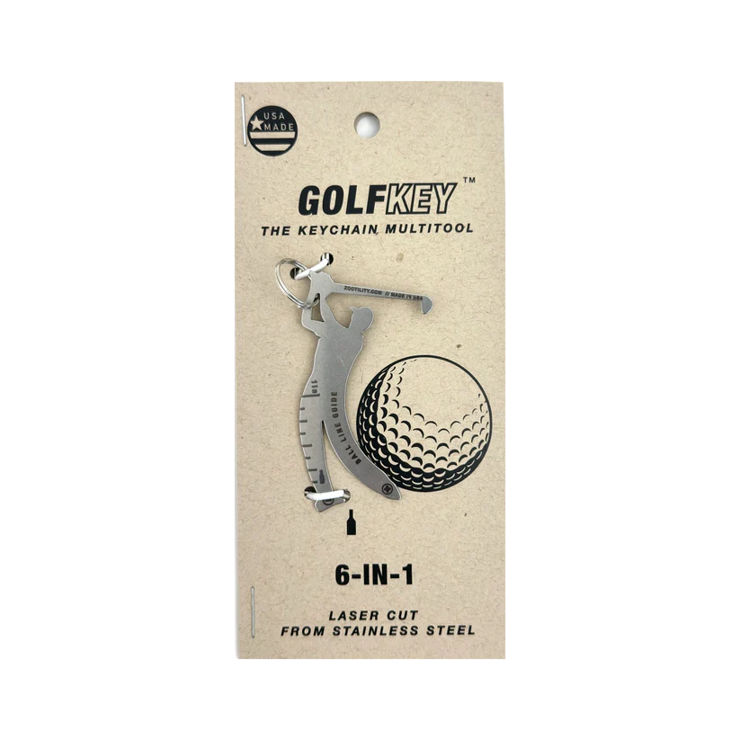 Men - Keychain Multitool - The Golf - 6 in 1