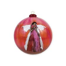 Angel Christmas Ball Ornament - Splendor of His Love