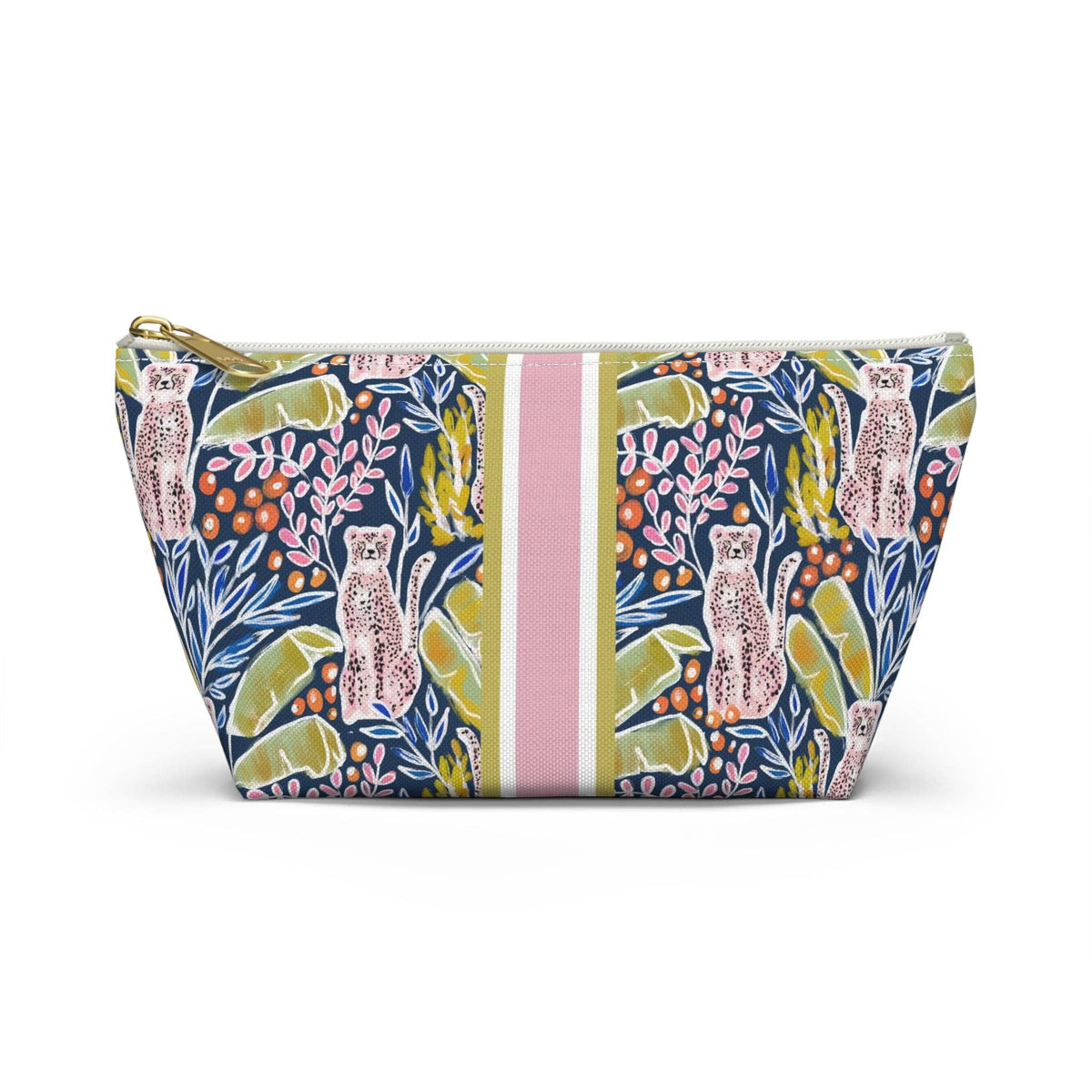 Regency Mahjong Tile Pouch - Zippered Travel Storage Bag