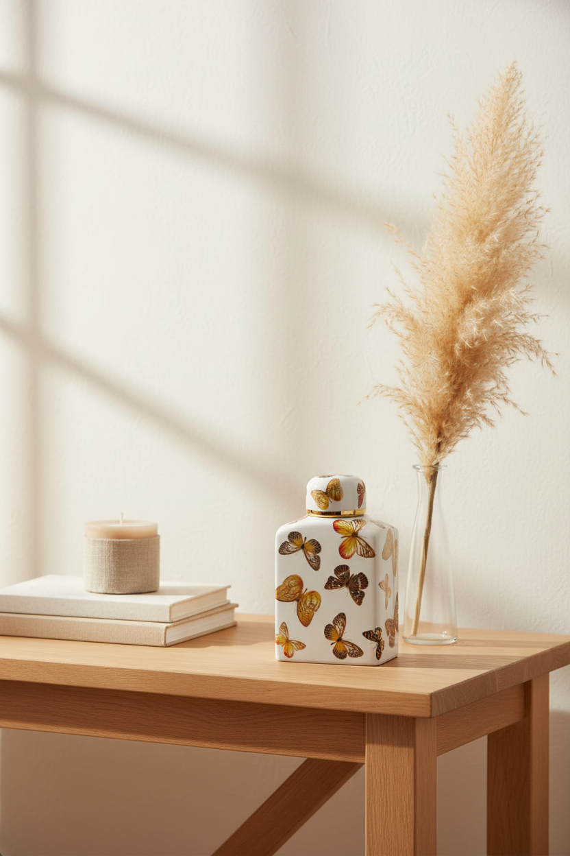 Butterfly Jar - Console Table Lifestyle
