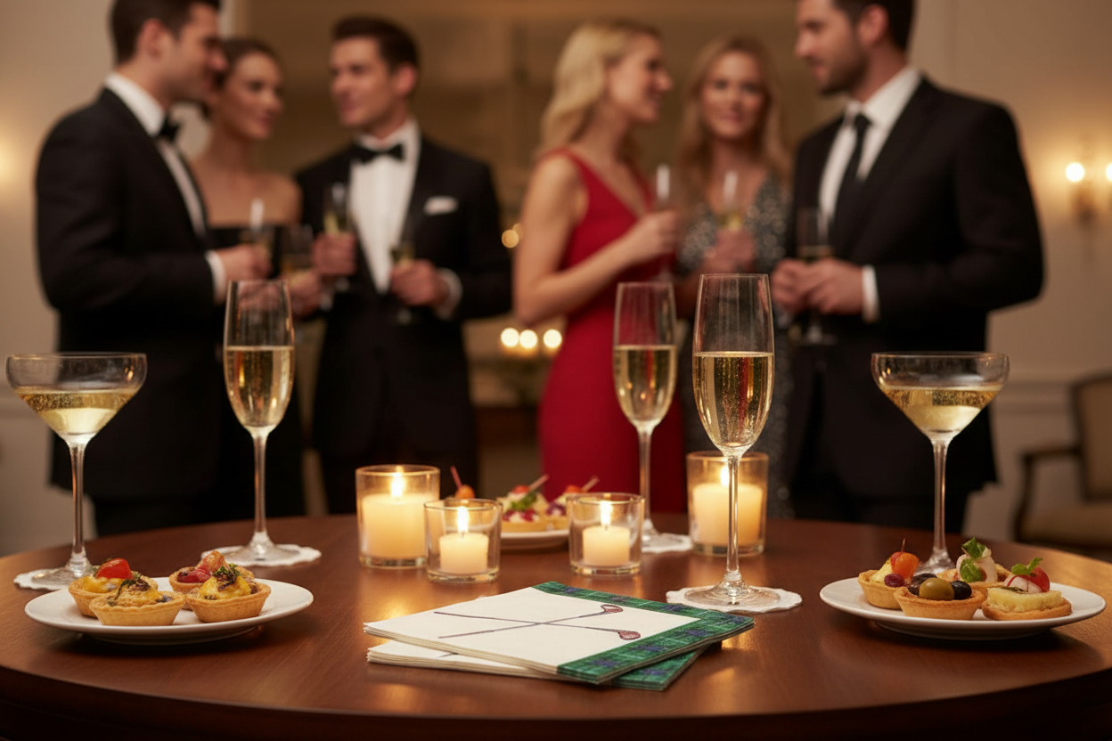 Caspari Golf Cocktail Napkins Cocktail Party Lifestyle