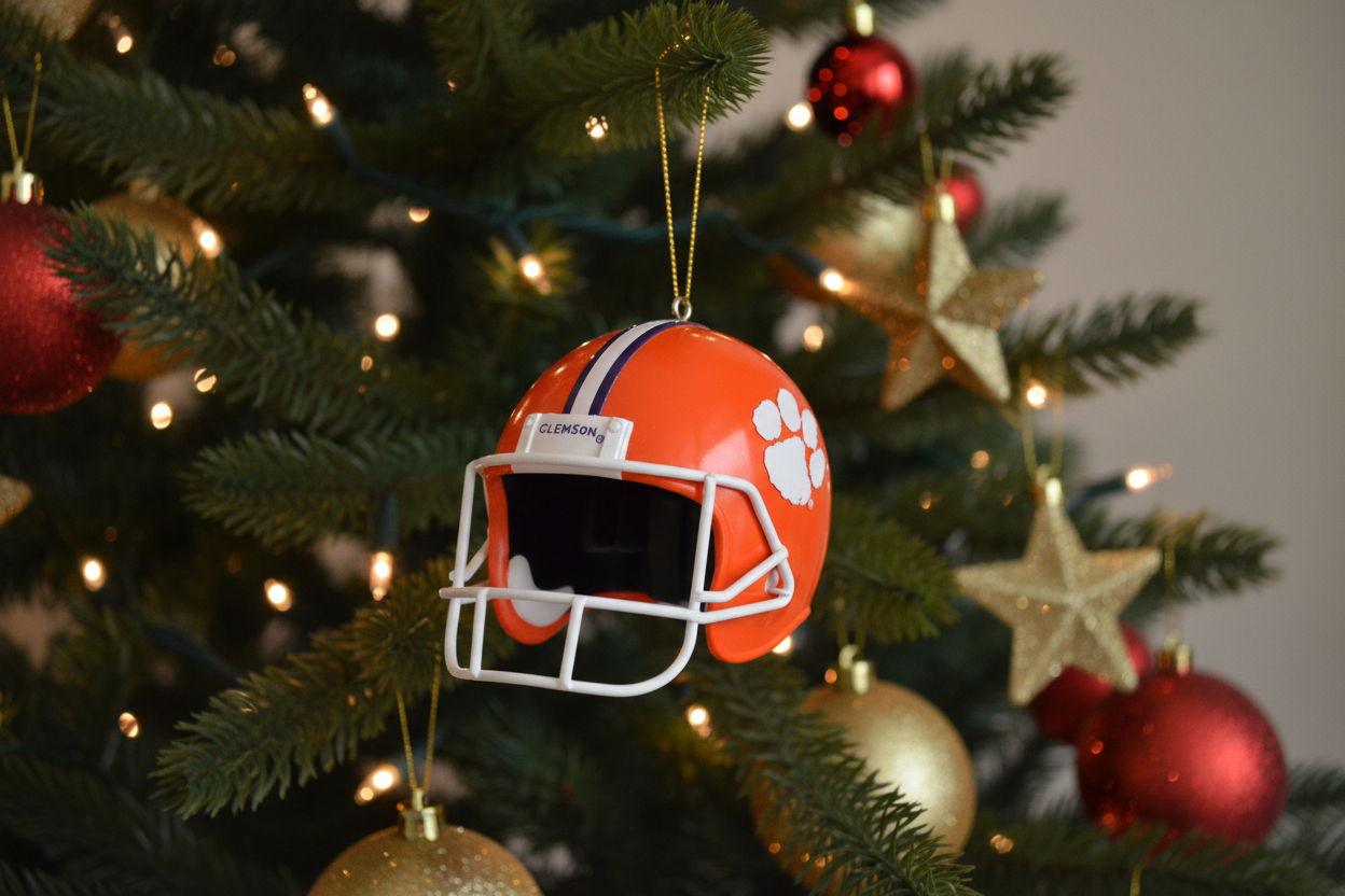 Clemson Tigers Helmet Ornament Lifestyle
