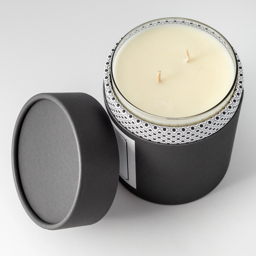 Candle - Clemson - 100% Soy - Grapefruit Mandarin Vanilla