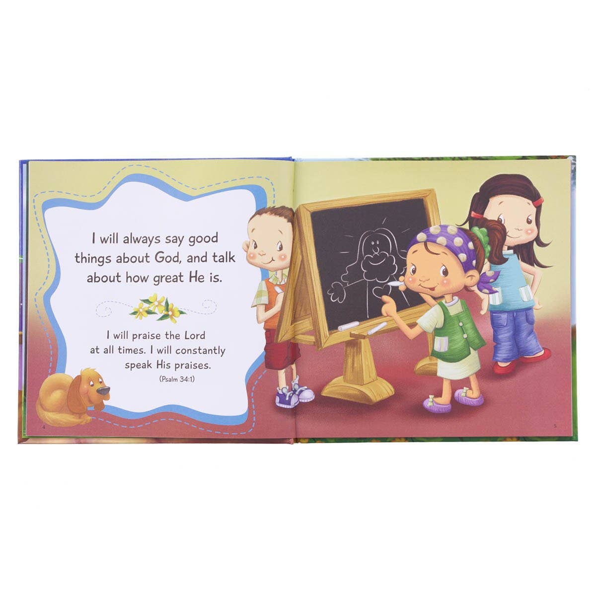 God Hears When You Pray Hardcover Children's Book - Christian Prayer Book for Kids Ages 3-6