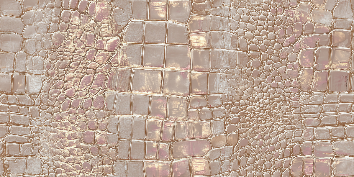 Textured animal skin with a pattern in cream