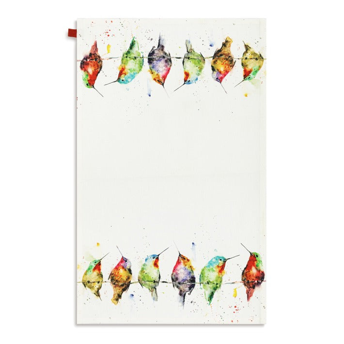 Tea Towel - Hummingbird - Twill