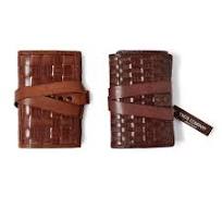 Men's Watch Roll - Dark Brown Woven Leather