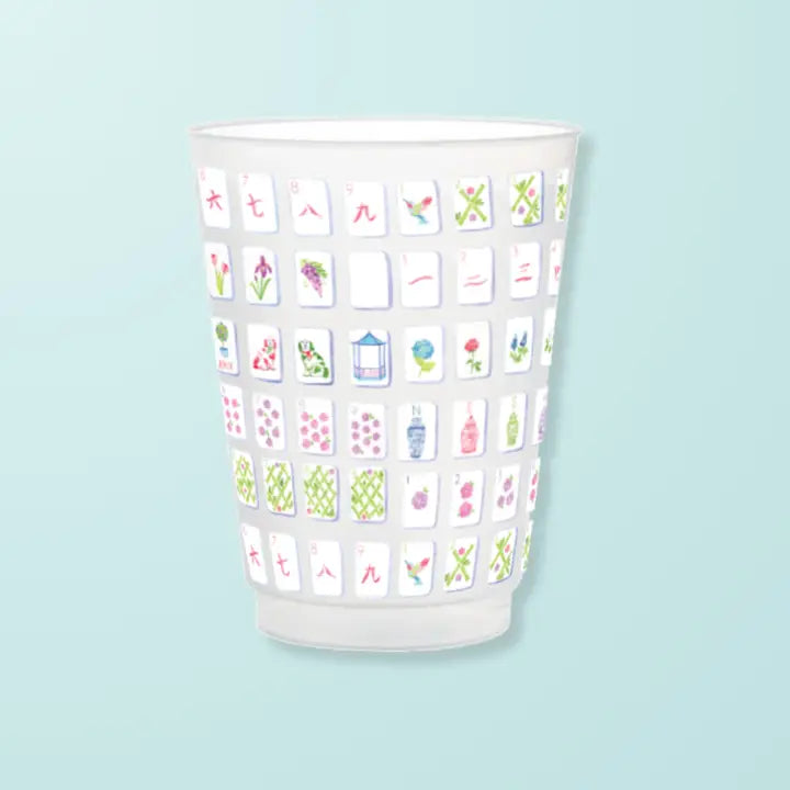 Cups - Frosted - Mahjong