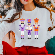 Clemson Tigers Christmas Nutcracker Sweatshirt – Holiday Crewneck | Large