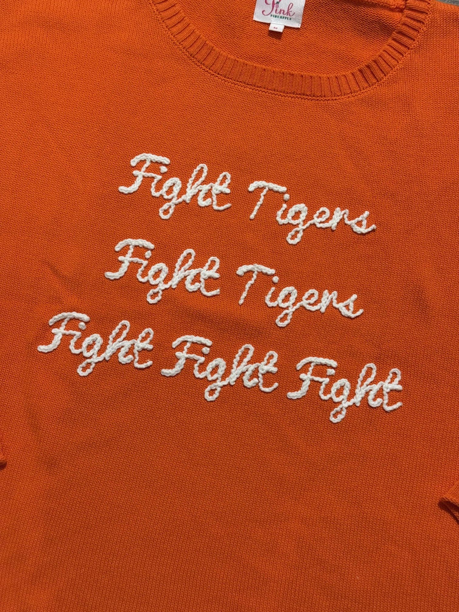 Gameday - Sweater - Fight Tigers - Orange - Medium