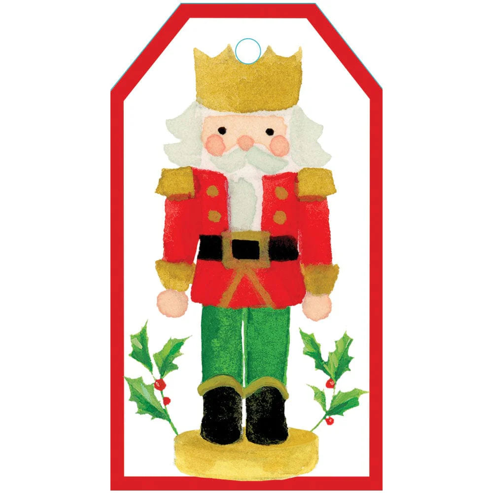 Seasonal - Gift Tag - Painted Nutcracker