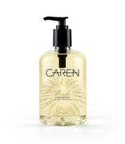 Bottle of Caren Dazzle Hand Wash on a white background