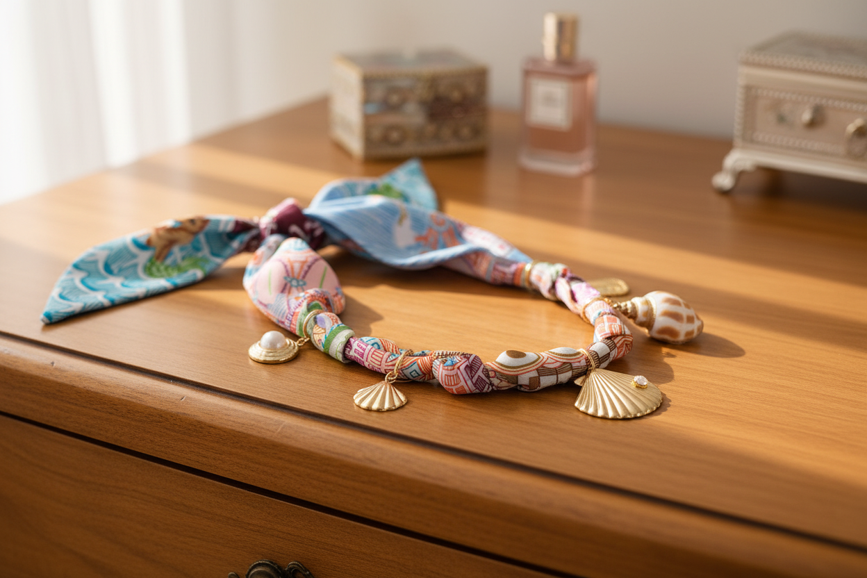 Farrah Scarf Necklace