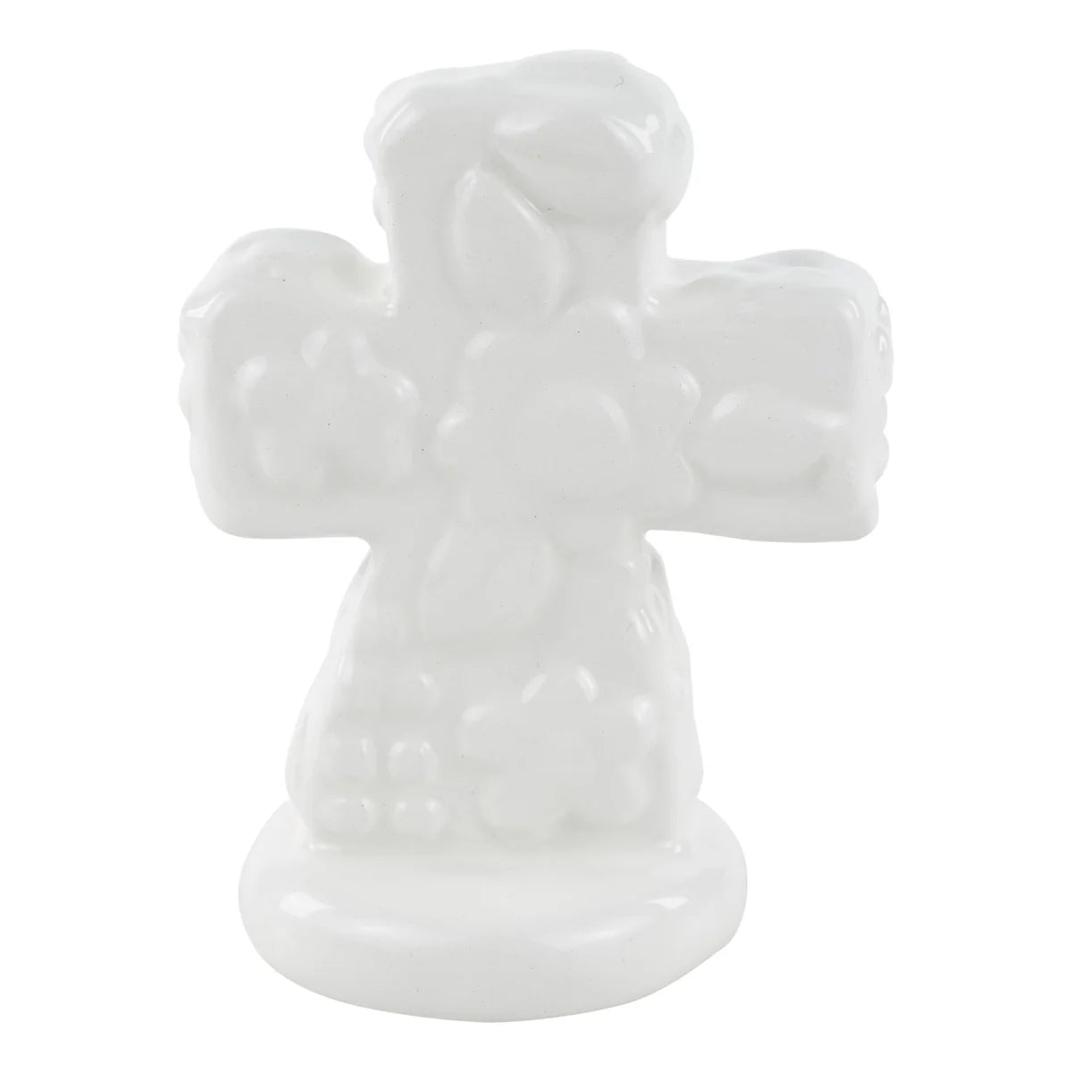 Home Decor - Charcuterie Topper - White Flower Cross