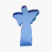 Inspirational - Boxed Angel - Blue Acrylic - Large
