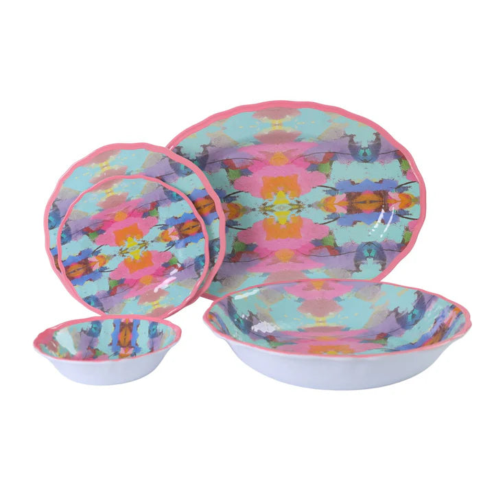 Antigua Smile Melamine Serving Bowl