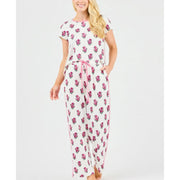 Melody Fable Floral Pink Pant Set - XL
