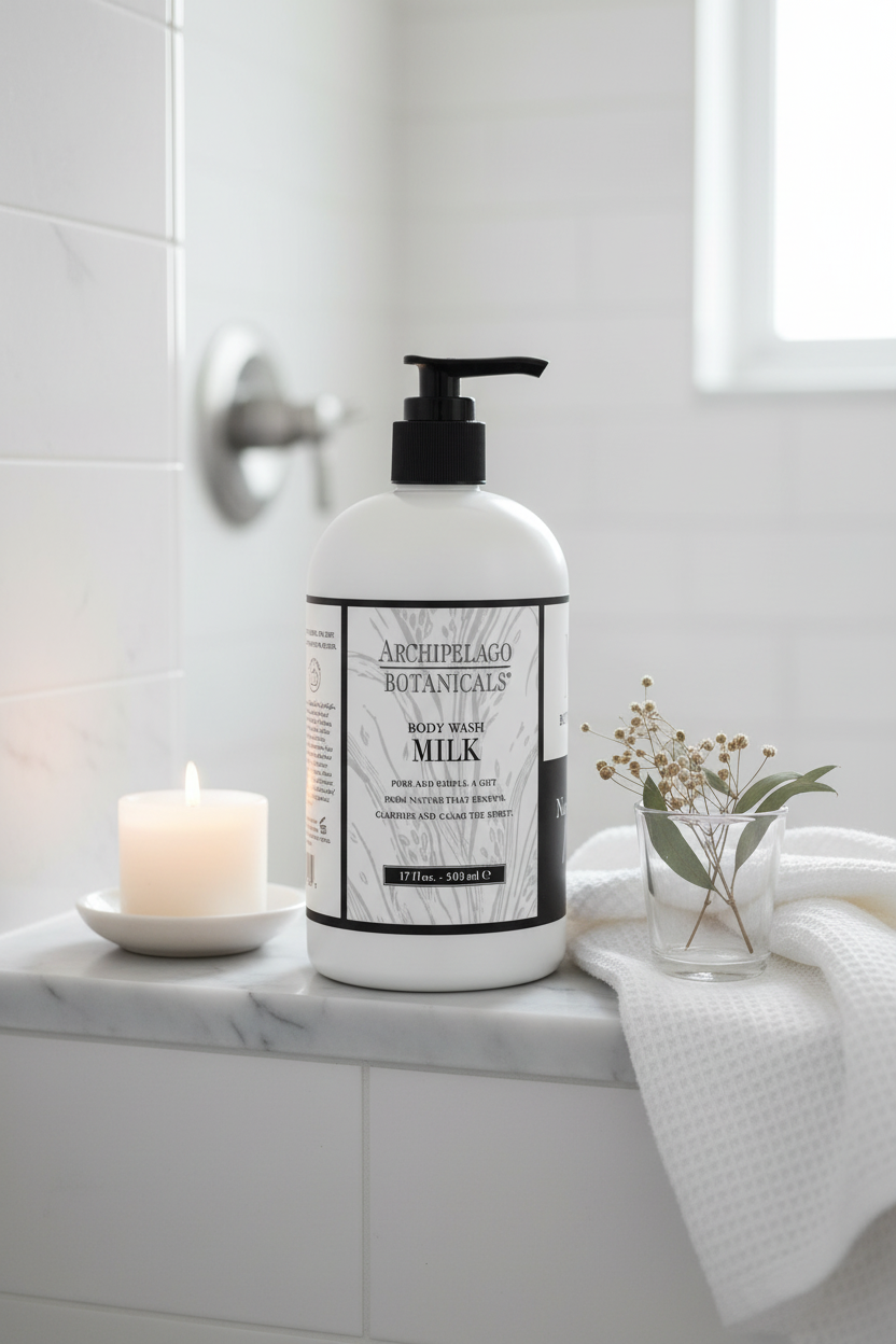 Milk Body Wash Lifestyle