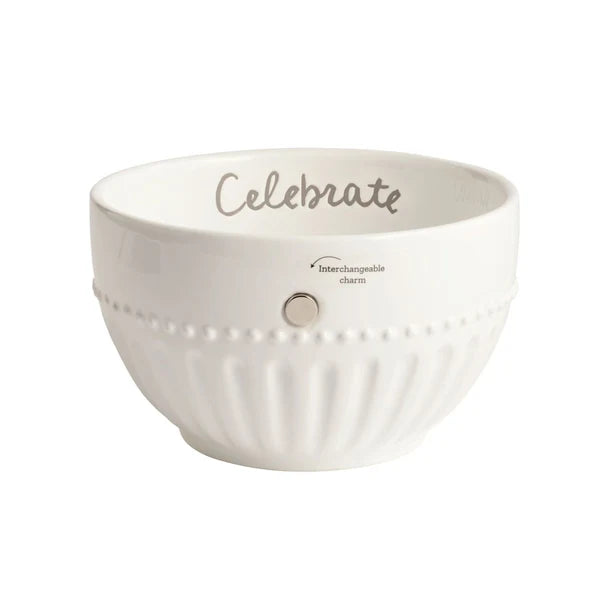Fluted Serving Bowl - Simply Charming Magnetic Charm Holder