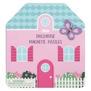 Children - Book - Dollhouse Magnetic Puzzle Book