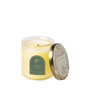 Orange and Evergreen Candle - 6oz